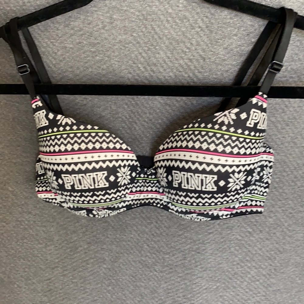 Pink bra